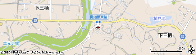 和歌山県田辺市下三栖1586周辺の地図