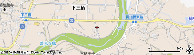 和歌山県田辺市下三栖1318周辺の地図