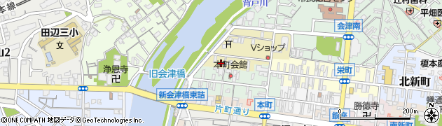 和歌山県田辺市紺屋町36周辺の地図