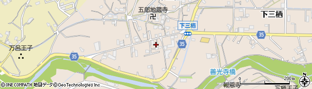 和歌山県田辺市下三栖113周辺の地図