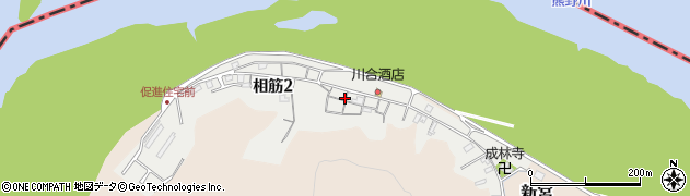 和歌山県新宮市相筋周辺の地図