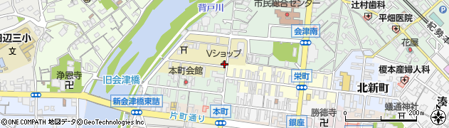 和歌山県田辺市紺屋町114周辺の地図
