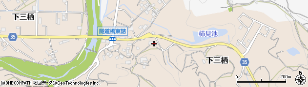 和歌山県田辺市下三栖1656周辺の地図