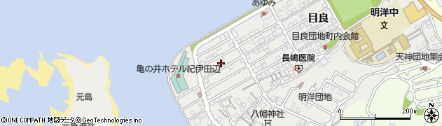 和歌山県田辺市目良26周辺の地図