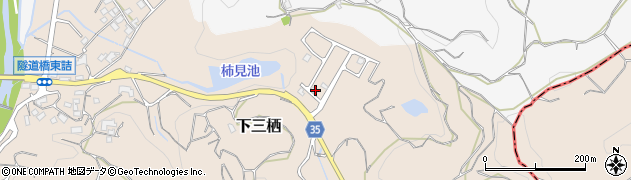 和歌山県田辺市下三栖1746-40周辺の地図