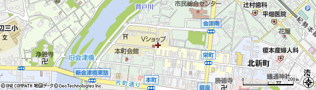 和歌山県田辺市紺屋町166周辺の地図