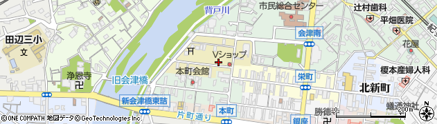 和歌山県田辺市紺屋町107周辺の地図