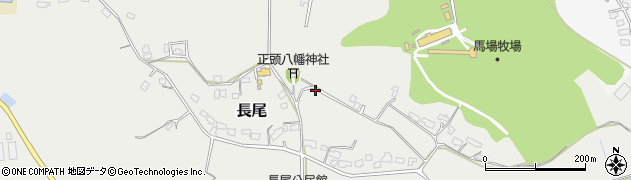 福岡県行橋市長尾周辺の地図
