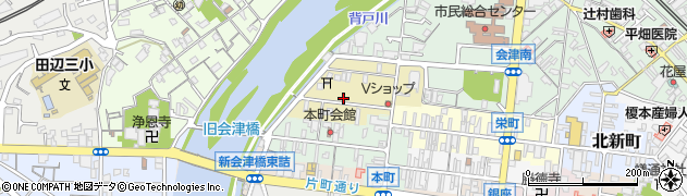 和歌山県田辺市紺屋町96周辺の地図