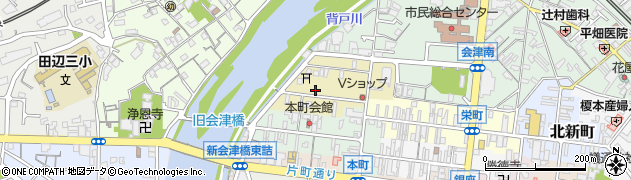 和歌山県田辺市紺屋町92周辺の地図