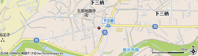 和歌山県田辺市下三栖119周辺の地図