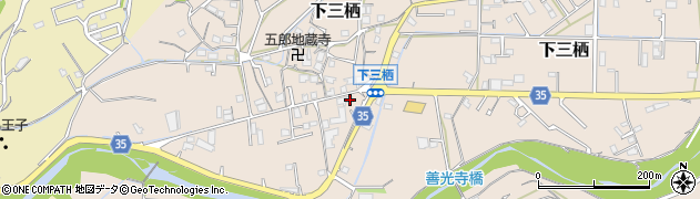 和歌山県田辺市下三栖107周辺の地図