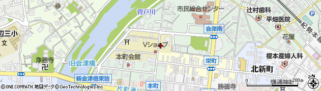 和歌山県田辺市紺屋町169周辺の地図