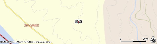 三重県紀宝町（南牟婁郡）瀬原周辺の地図