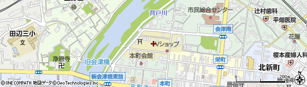 和歌山県田辺市紺屋町101周辺の地図