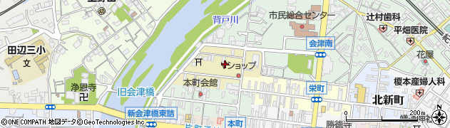 和歌山県田辺市紺屋町105周辺の地図