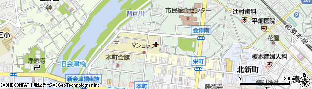和歌山県田辺市紺屋町163周辺の地図