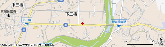 和歌山県田辺市下三栖1288-8周辺の地図