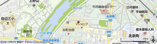 和歌山県田辺市紺屋町127周辺の地図