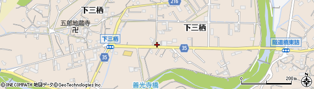 和歌山県田辺市下三栖1260周辺の地図