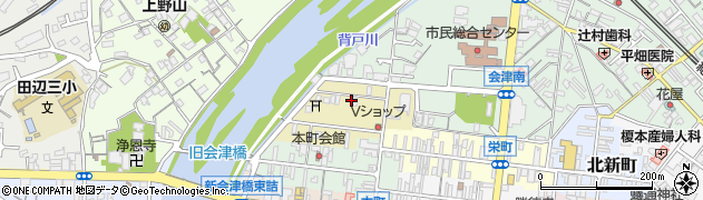 和歌山県田辺市紺屋町132周辺の地図