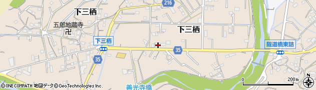 和歌山県田辺市下三栖1262周辺の地図