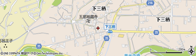 和歌山県田辺市下三栖137周辺の地図