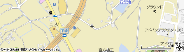 福岡県直方市下境571周辺の地図