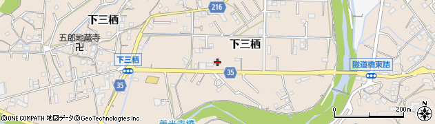 和歌山県田辺市下三栖1271周辺の地図
