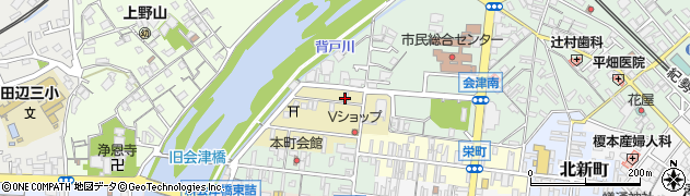 和歌山県田辺市紺屋町154周辺の地図