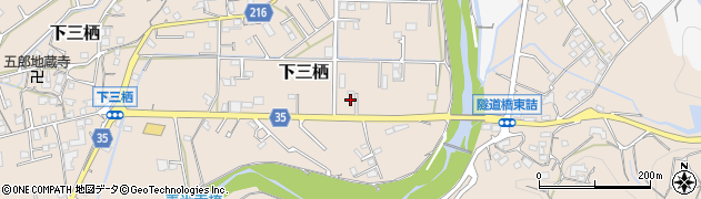 和歌山県田辺市下三栖1288-5周辺の地図