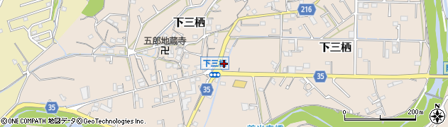 和歌山県田辺市下三栖130周辺の地図