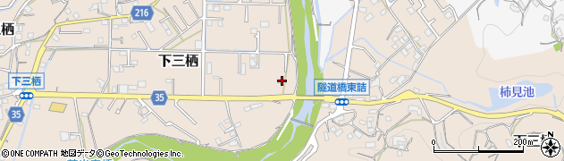 和歌山県田辺市下三栖1301-3周辺の地図