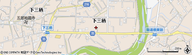 和歌山県田辺市下三栖1277周辺の地図