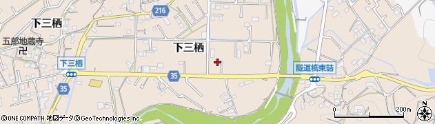 和歌山県田辺市下三栖1288-4周辺の地図