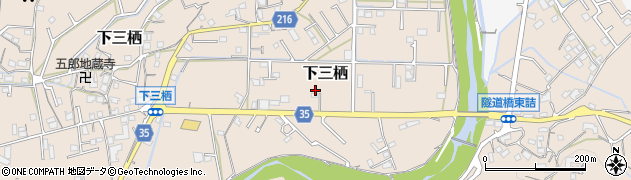 和歌山県田辺市下三栖1277-10周辺の地図
