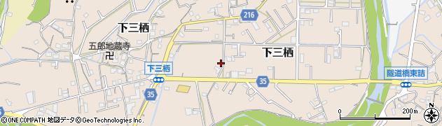 和歌山県田辺市下三栖1258周辺の地図