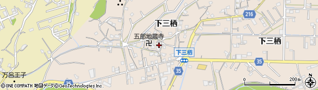 和歌山県田辺市下三栖522周辺の地図