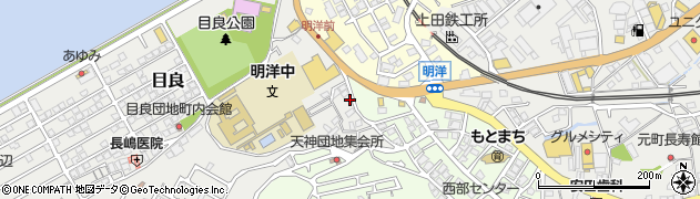 和歌山県田辺市目良1周辺の地図