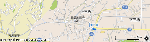 和歌山県田辺市下三栖511周辺の地図