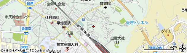 和歌山県田辺市高雄2丁目6周辺の地図