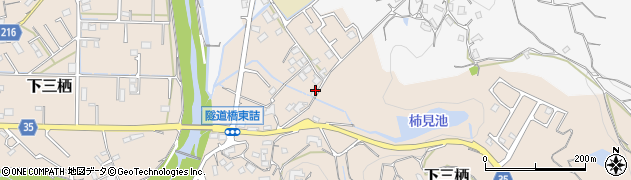 和歌山県田辺市下三栖1708周辺の地図