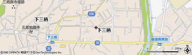 和歌山県田辺市下三栖1274周辺の地図