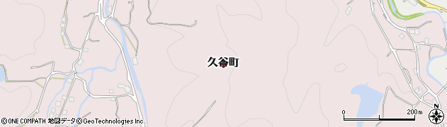 愛媛県松山市久谷町周辺の地図