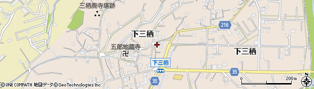 和歌山県田辺市下三栖542周辺の地図