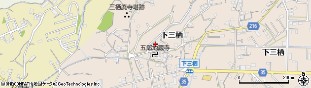 和歌山県田辺市下三栖508周辺の地図