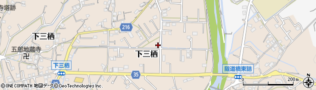 和歌山県田辺市下三栖1215周辺の地図