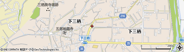 和歌山県田辺市下三栖1317周辺の地図