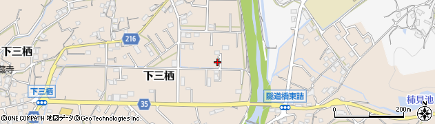和歌山県田辺市下三栖1209周辺の地図