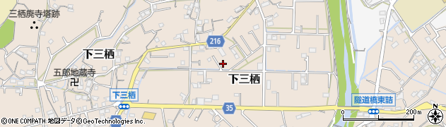 和歌山県田辺市下三栖1227-4周辺の地図